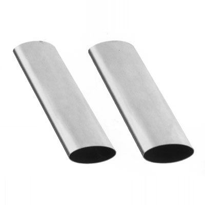 Stainless steel sanding oval tube